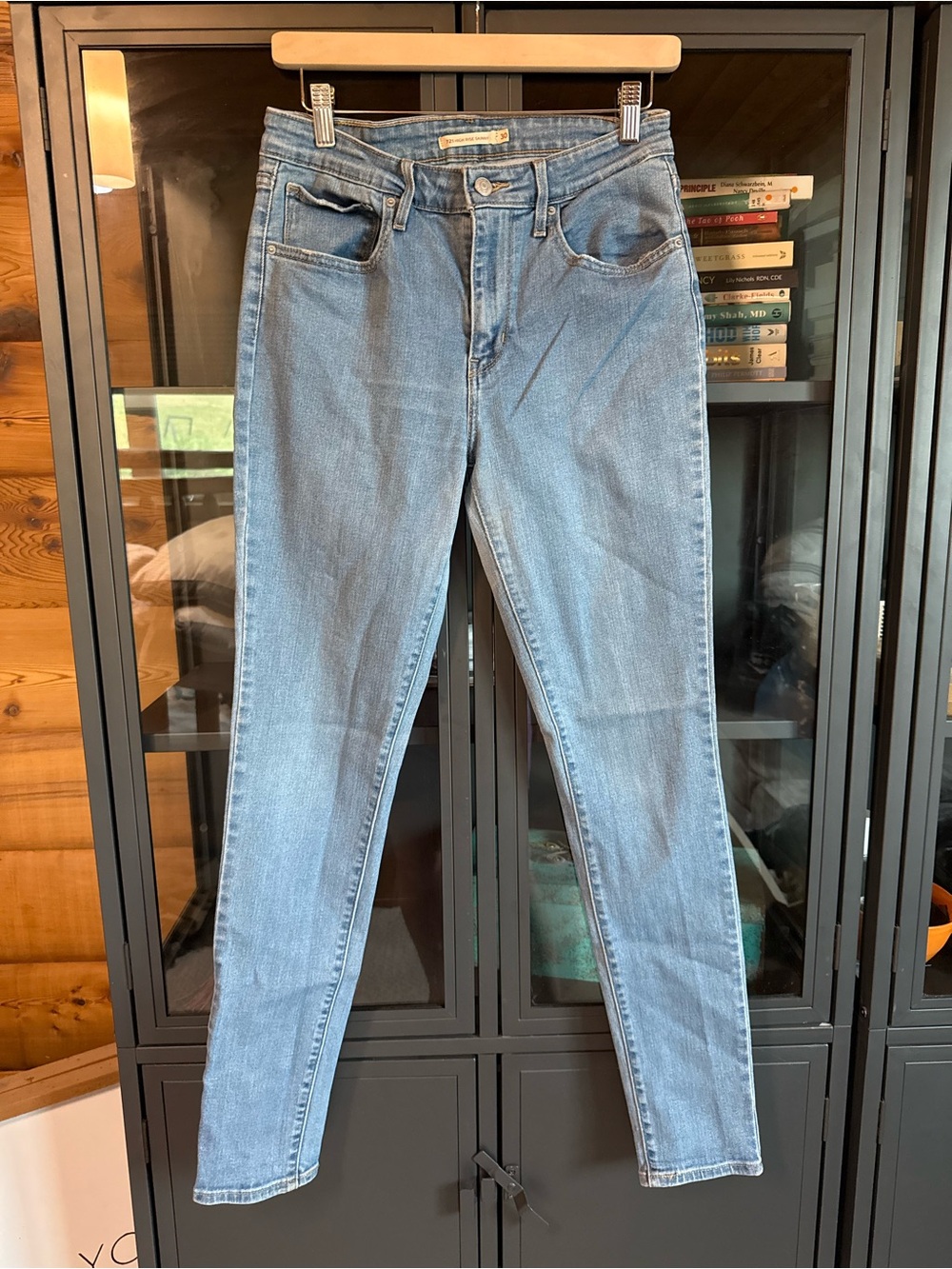 Levi's Women's Skinny Jeans in Light Blue Wash